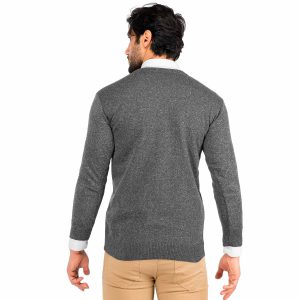 بافت مردانه یقه هفت فری سایز ساده Polo مدل 40898