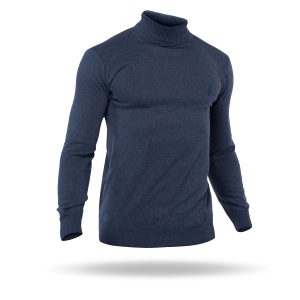 پلیور بافت مردانه یقه اسکی Polo مدل 35491