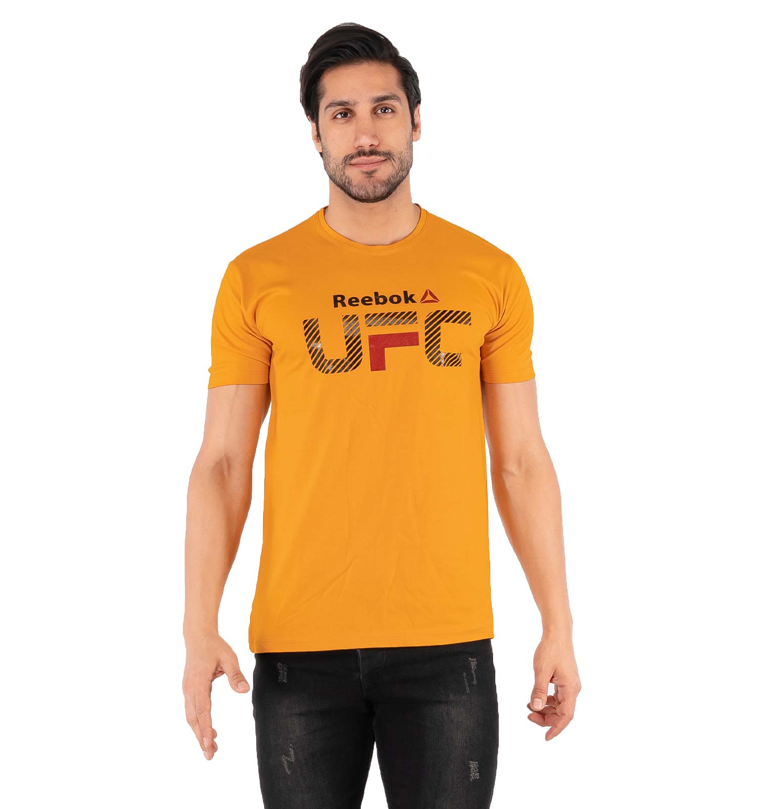 تیشرت Reebok یقه گرد مردانه ساده مدل 44133