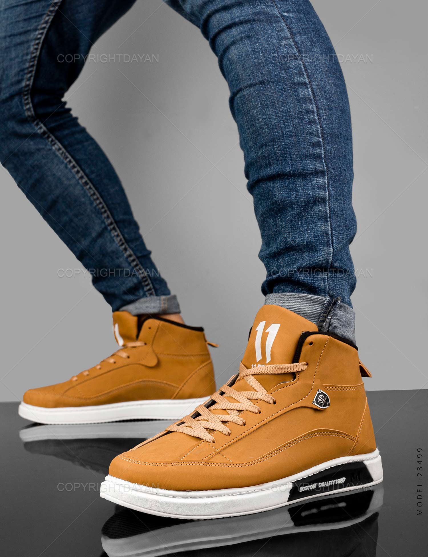 کفش ساقدار مردانه Philipp plein مدل 23499