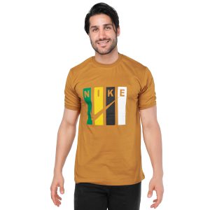 تیشرت Nike یقه گرد مردانه پنبه ساده مدل 44800