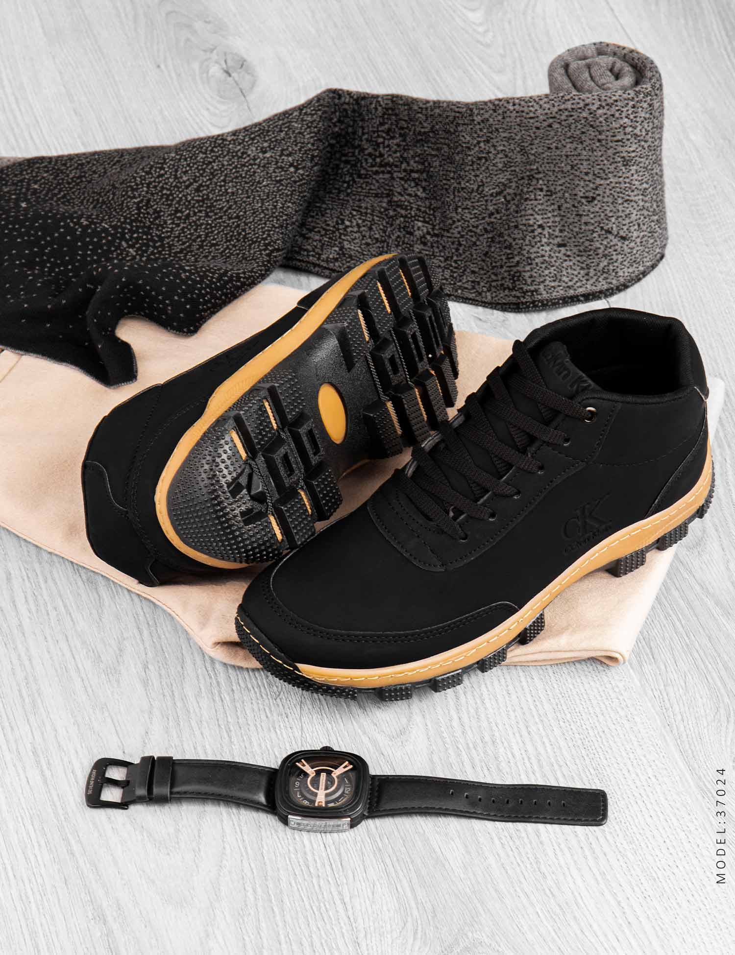 کفش ساقدار مردانه Calvin Klein مدل 37024