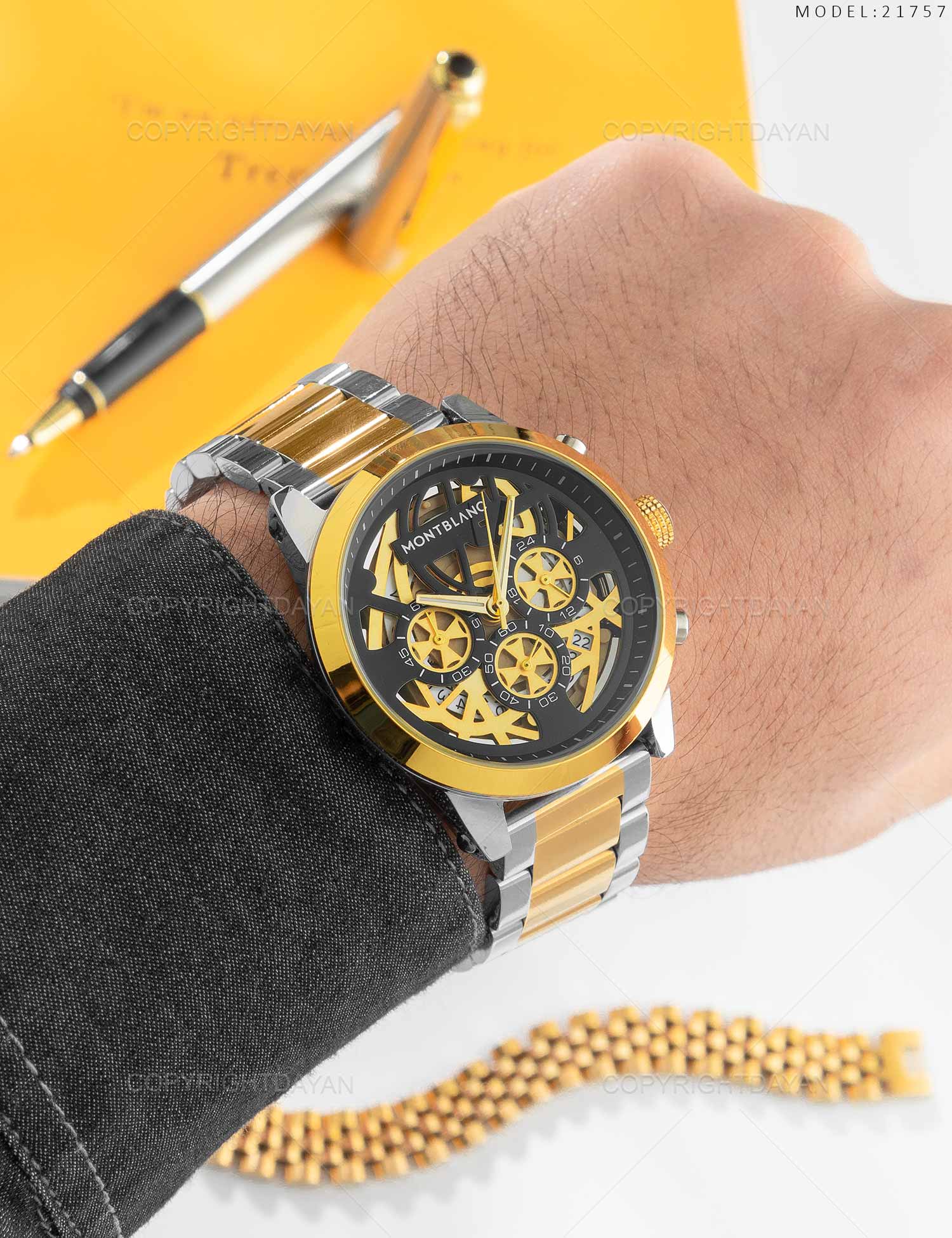ساعت مچی مردانه Montblanc مدل 21757
