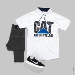 تیشرت مردانه Cat مدل 27421