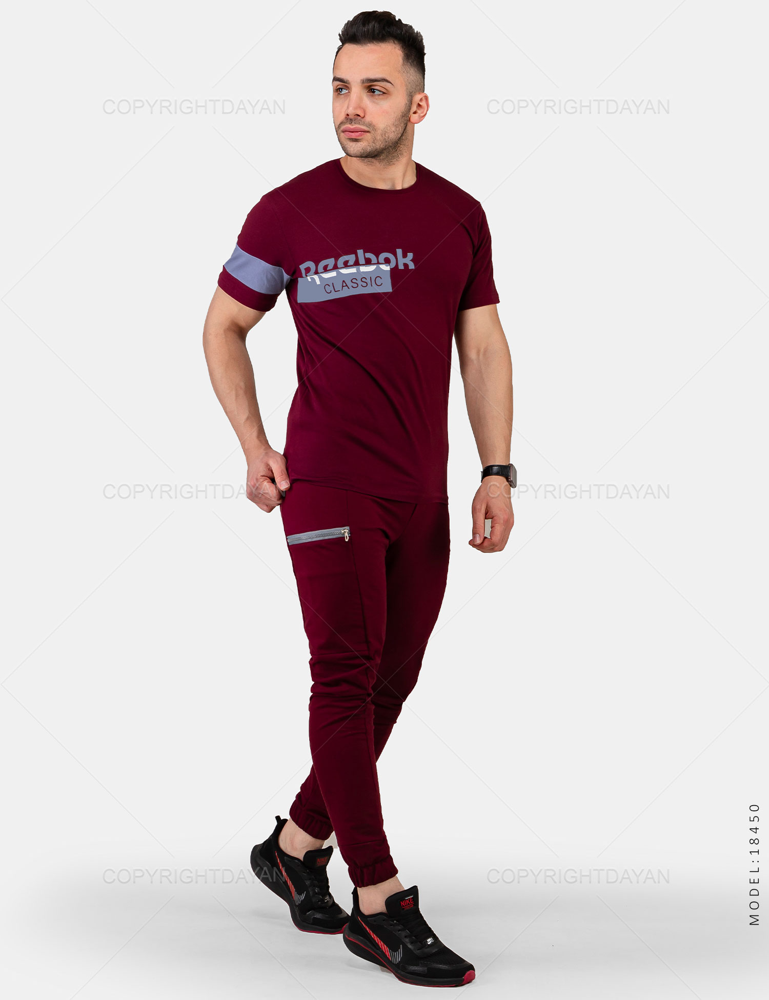 ست تیشرت شلوار مردانه Reebok مدل 18450