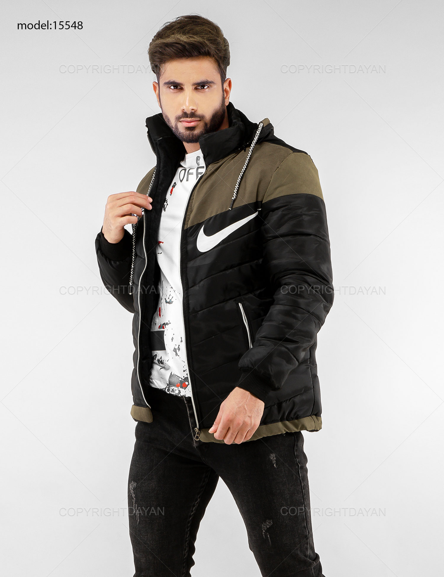 کاپشن مردانه Nike مدل 15548