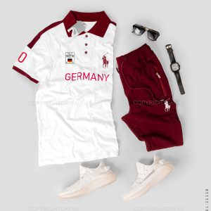 ست پولوشرت شلوار مردانه Germany مدل 21118