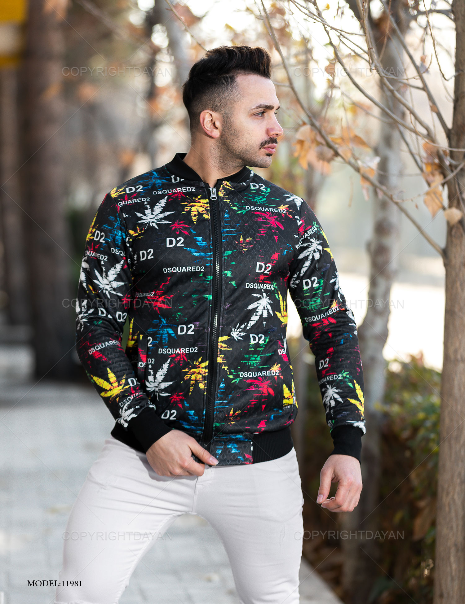 سویشرت مردانه Dsquared 2 مدل 11981
