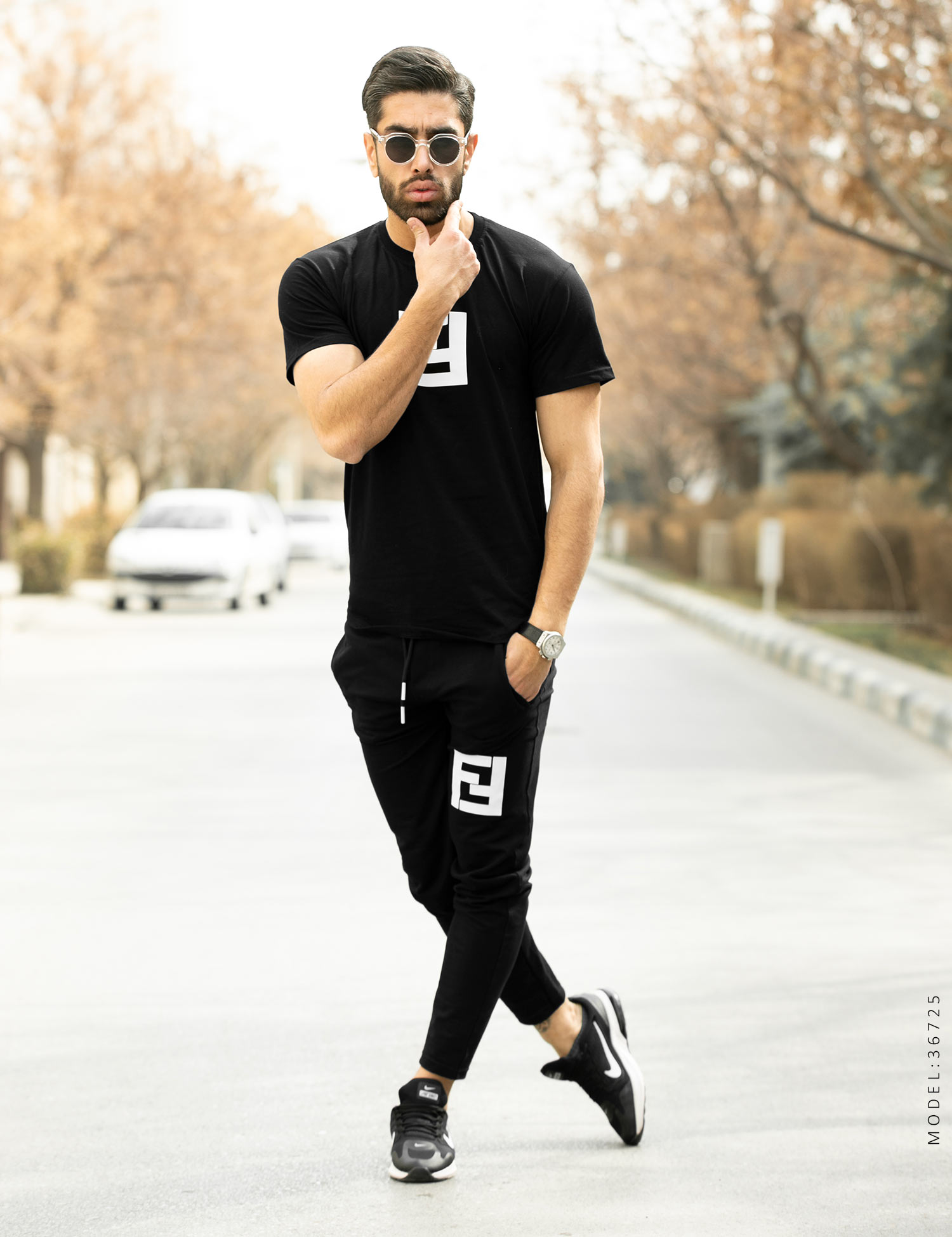 ست تیشرت شلوار اسپرت Fendi مدل 36725