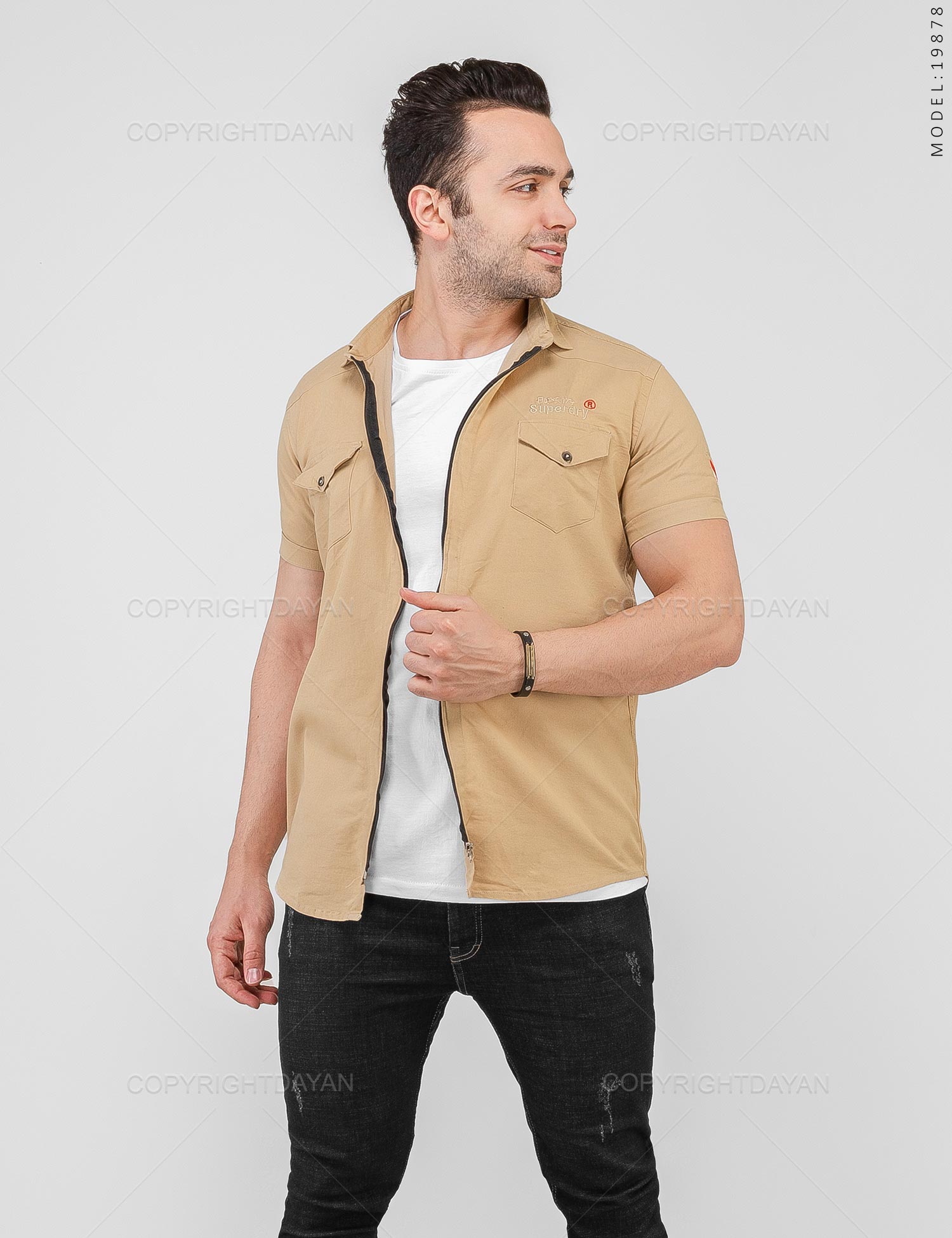 پیراهن مردانه Superdry مدل 19878