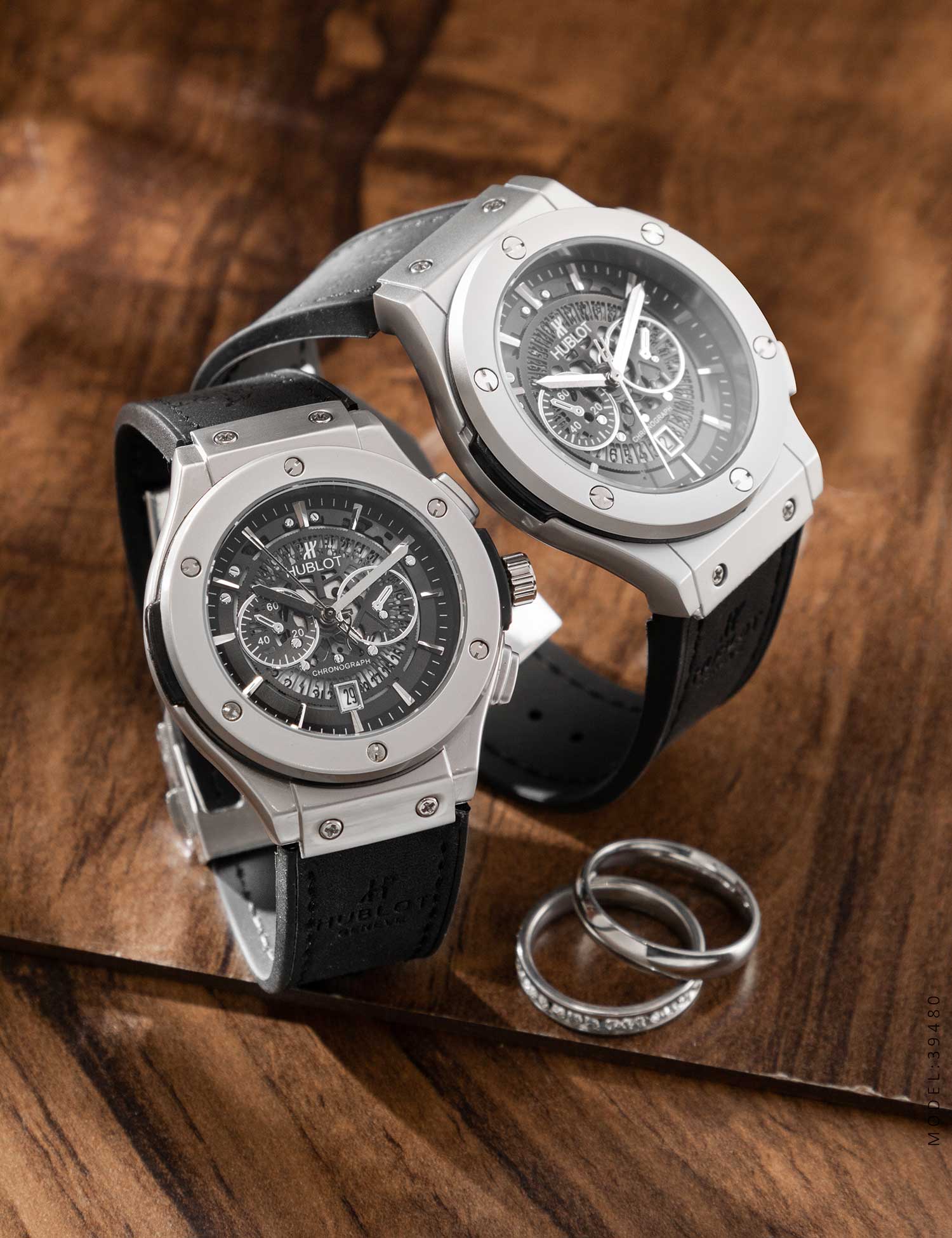 ست ساعت مچی عقربه ای Hublot مدل 39480