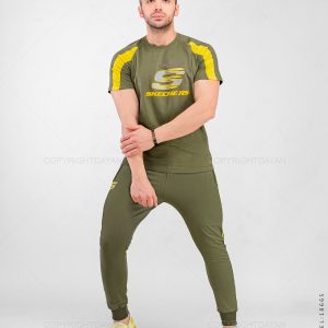 ست تیشرت شلوار مردانه Skechers مدل 18665