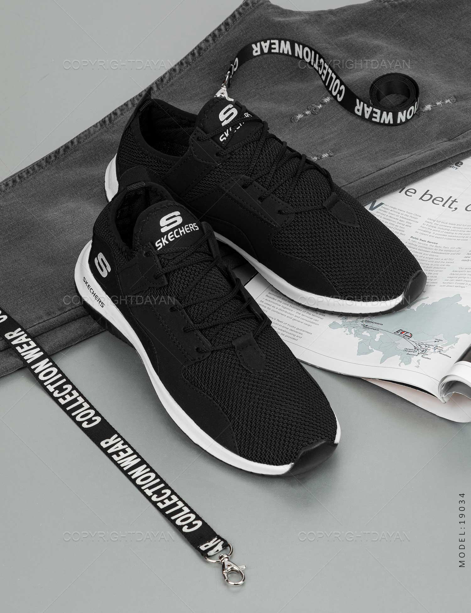 کفش مردانه Skechers مدل 19034