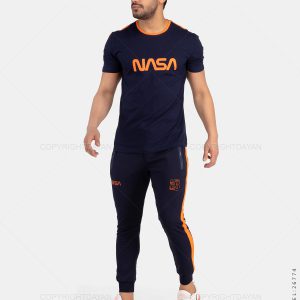 ست تیشرت شلوار مردانه Nasa مدل 26774