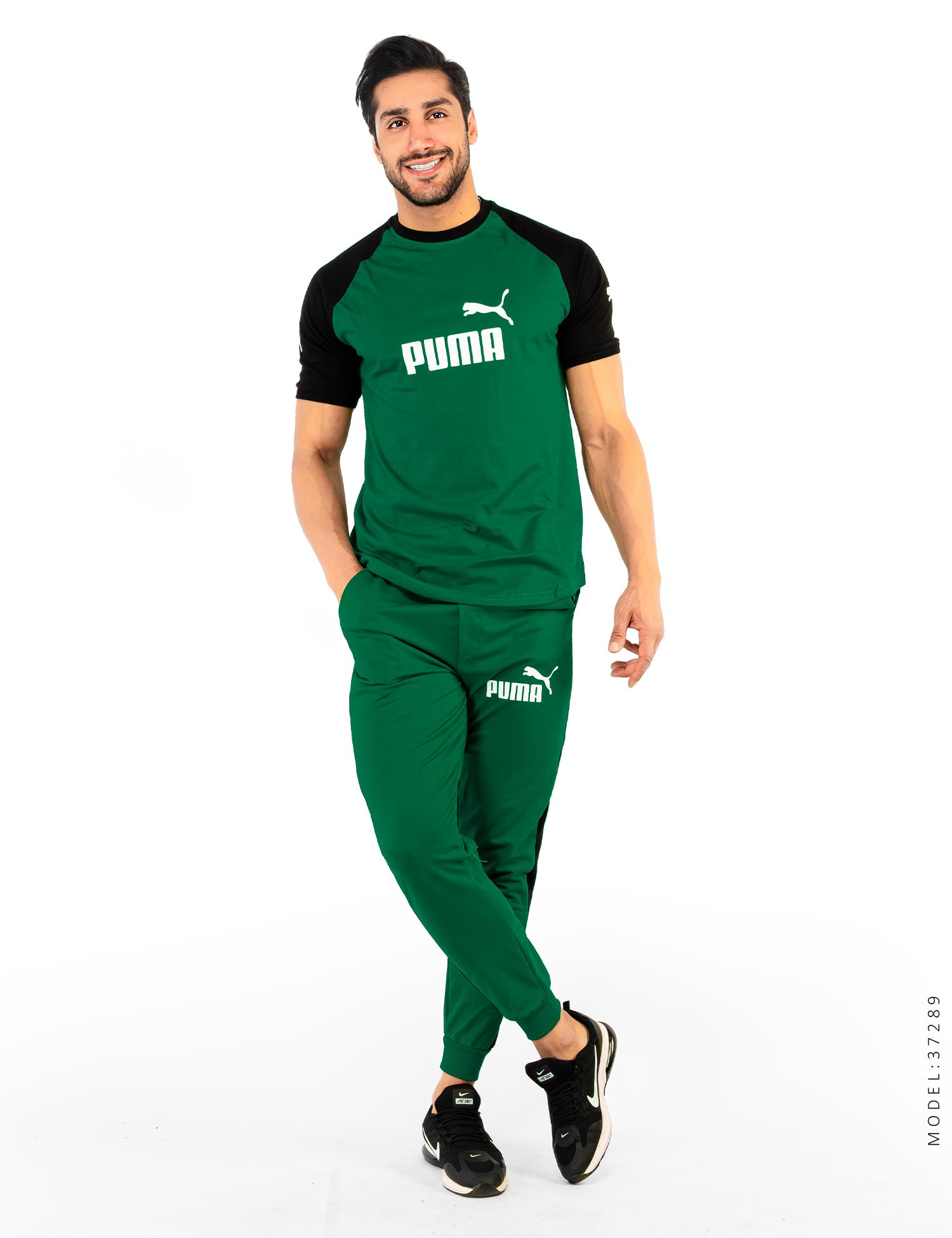 ست تیشرت شلوار مردانه Puma مدل 37289