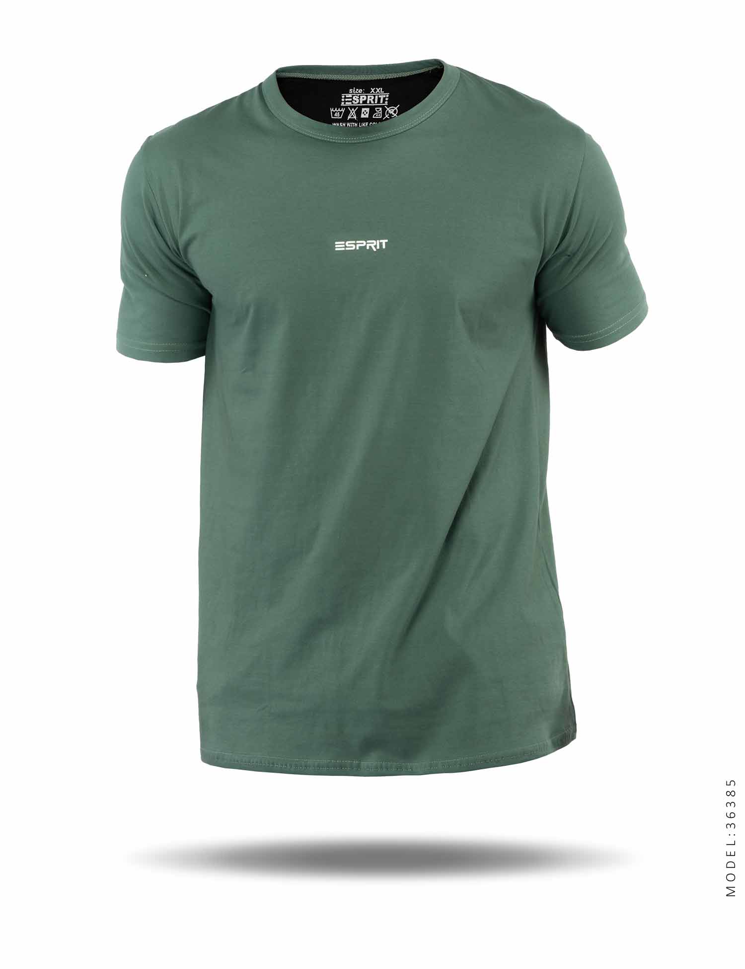 تیشرت یقه گرد مردانه Esprit مدل 36385