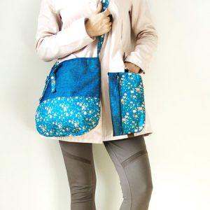 کیف بزرگ ست با کیف دستی (جین) ZO 21