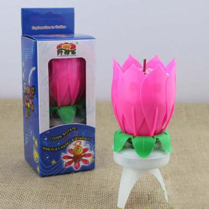 شمع موزیکال Flower Melody