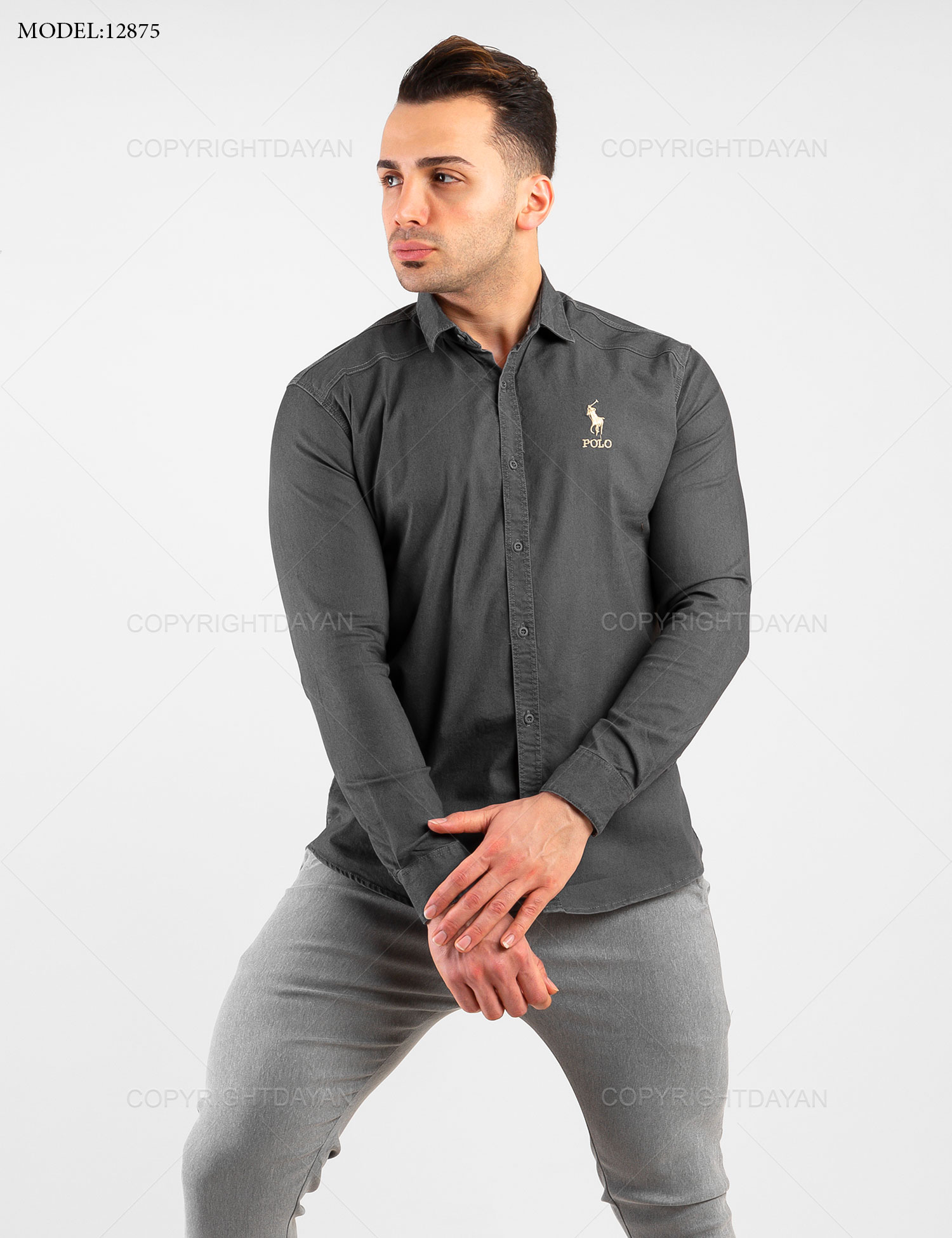 پیراهن مردانه Polo مدل 12875