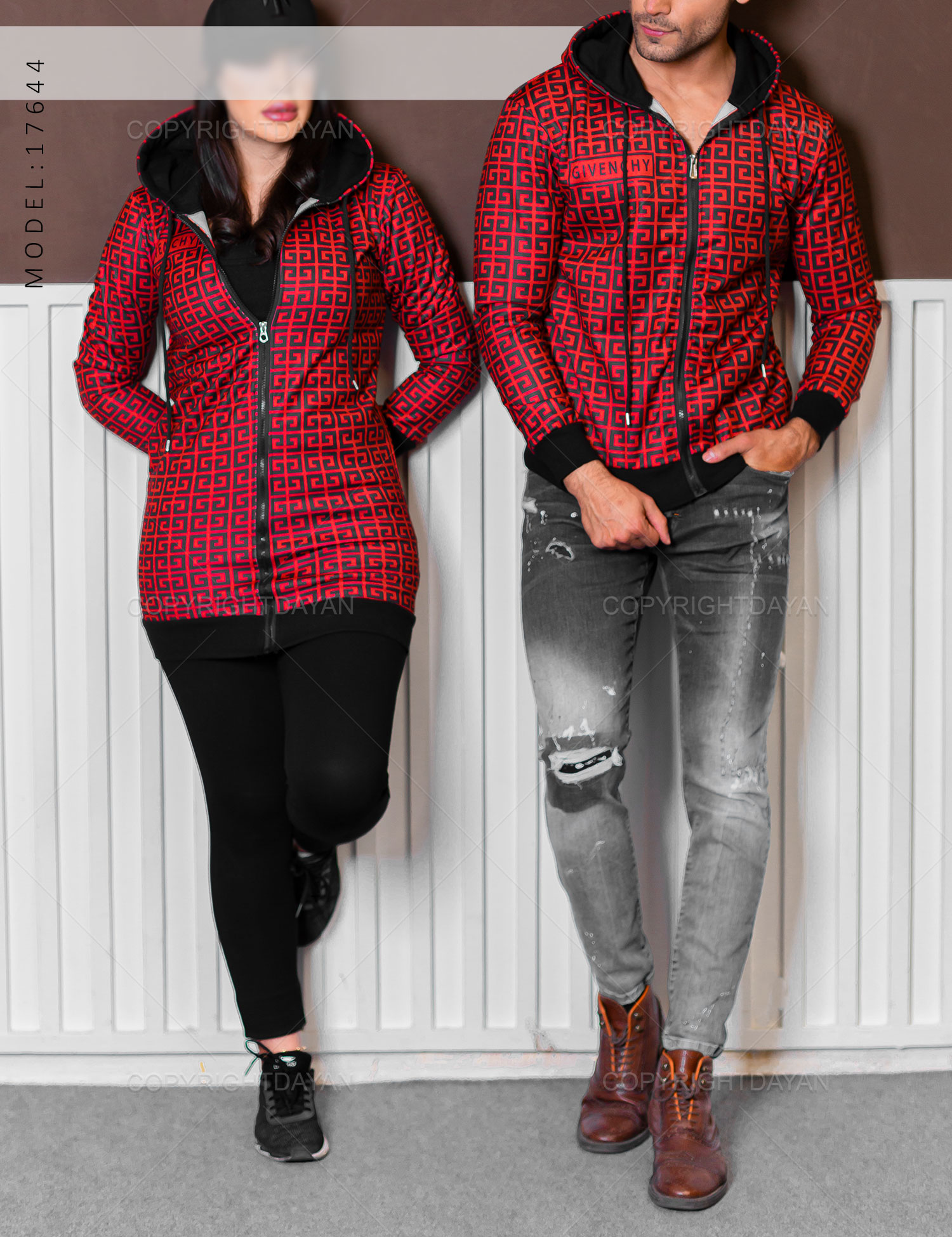 ست دونفره سویشرت Givenchy مدل 17644