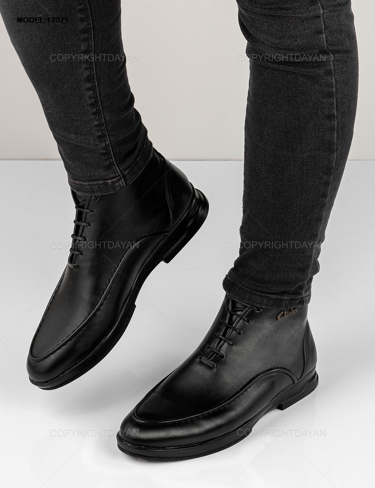 نیم بوت مردانه Clarks مدل 17071