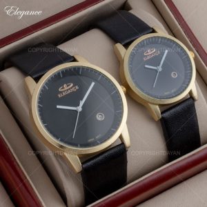 ست ساعت مردانه زنانه Elegance مدل W 6399 (مشکی)