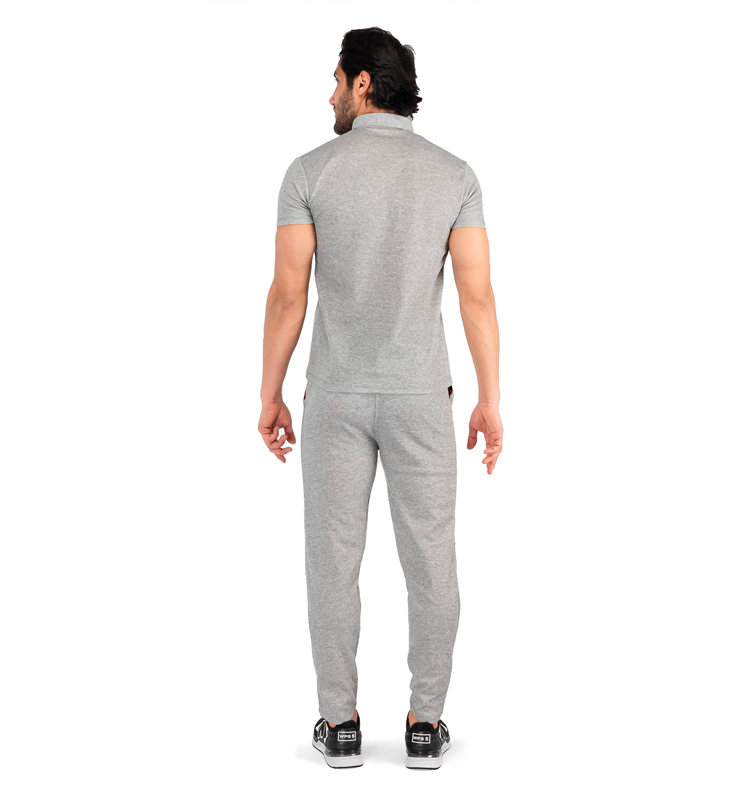 ست تیشرت شلوار مردانه Reebok ساده طوسی مدل 42892