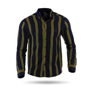پیراهن مردانه راه راه Polo مدل 36824