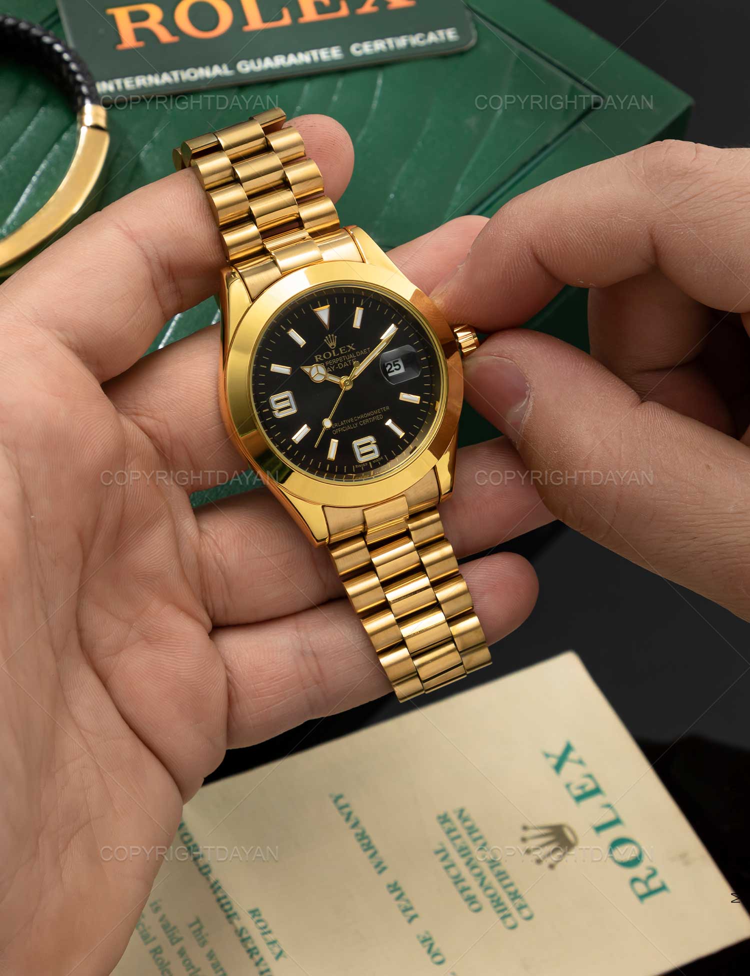 ساعت مچی مردانه Rolex مدل 21759