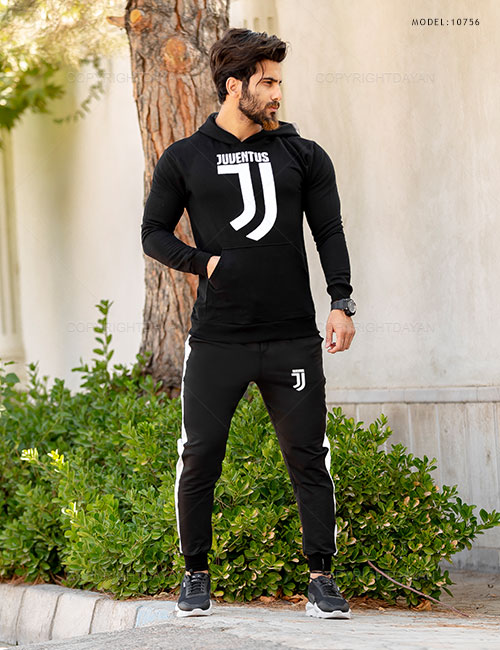 ست سویشرت شلوار مردانه juventus مدل 10756