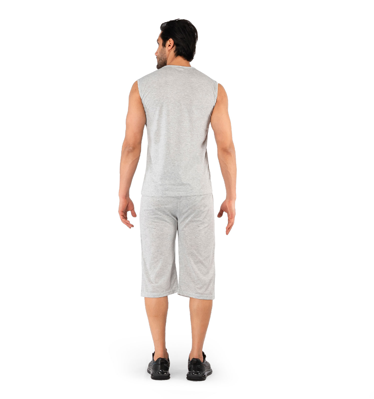 ست رکابی شلوارک مردانه Puma یقه گرد مدل 44169