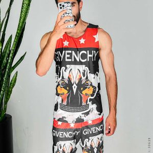 ست رکابی شلوارک مردانه Givenchy مدل 30639