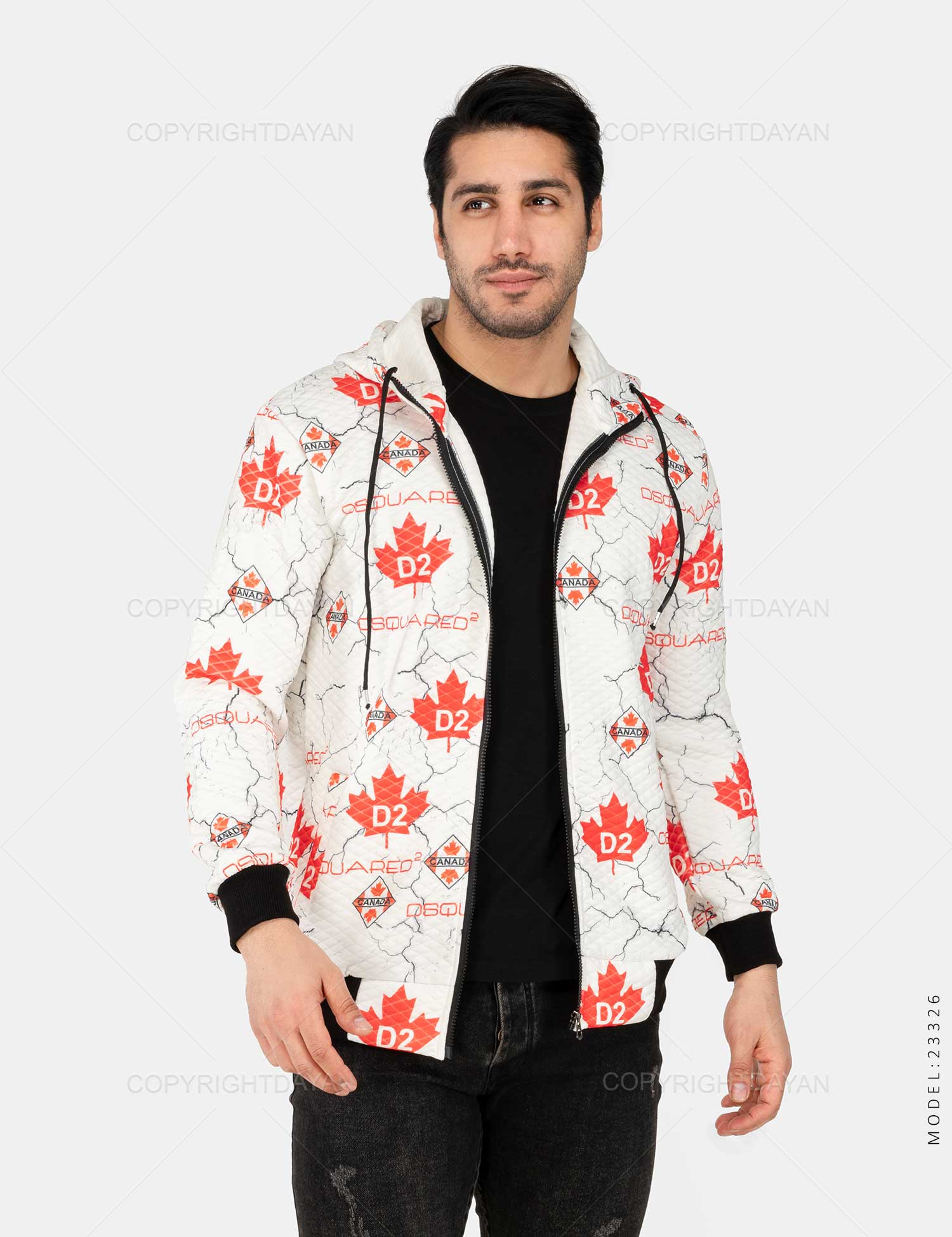 سویشرت مردانه Dsquared 2 مدل 23326
