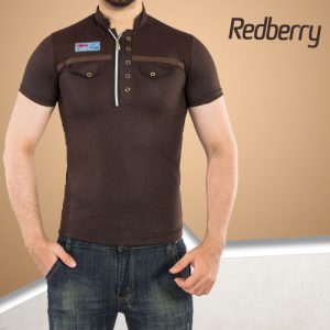 تیشرت مردانه Redberry (قهوه ای)