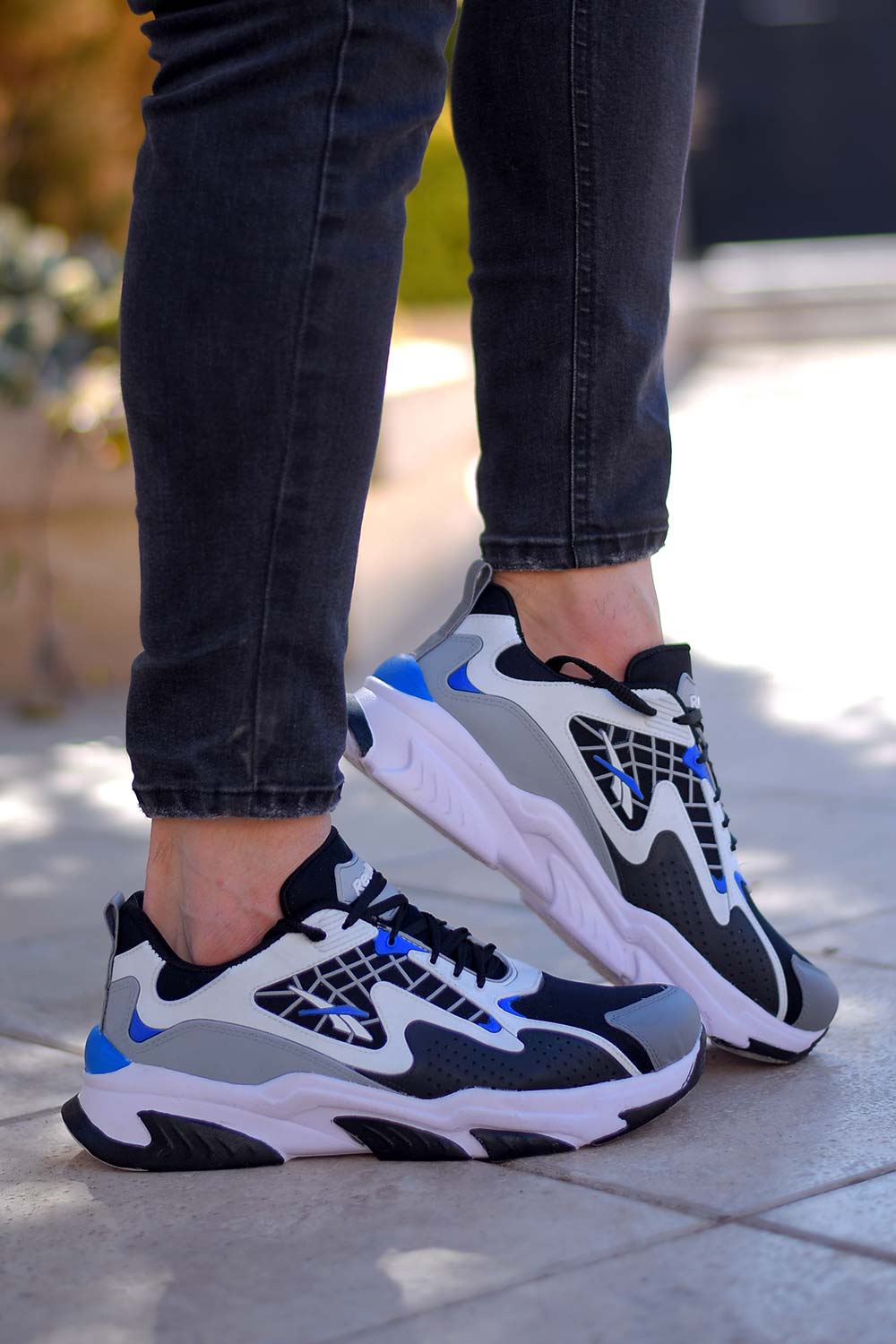 کفش مردانه Reebok مدل Als مشکی آبی