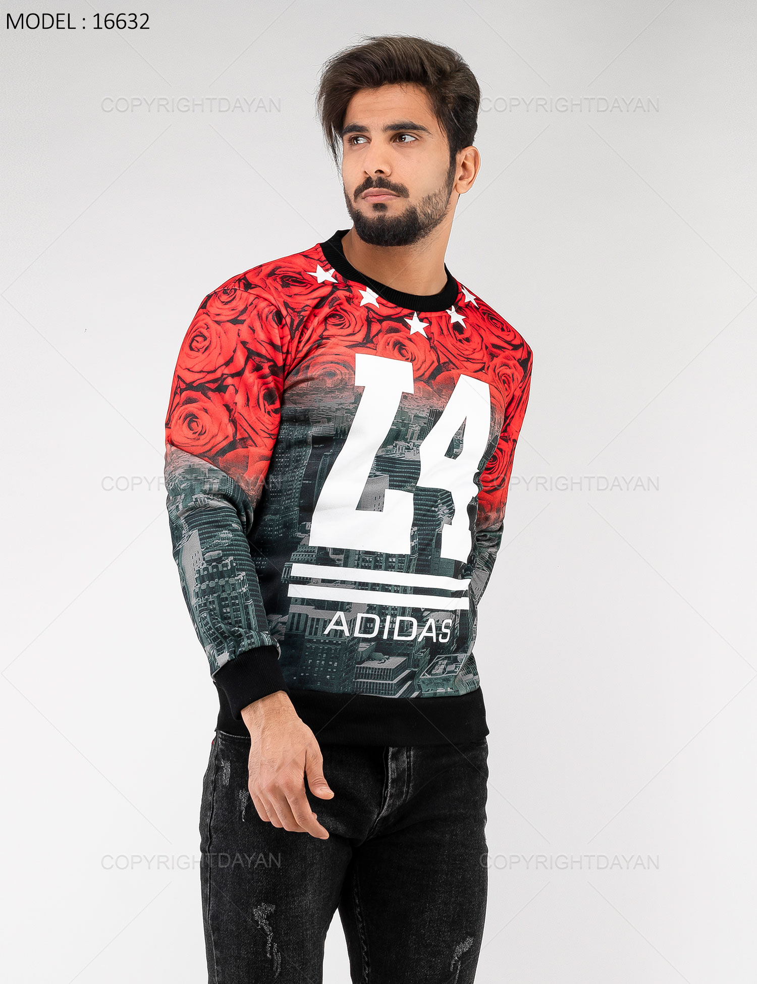 بلوز مردانه Adidas مدل 16632