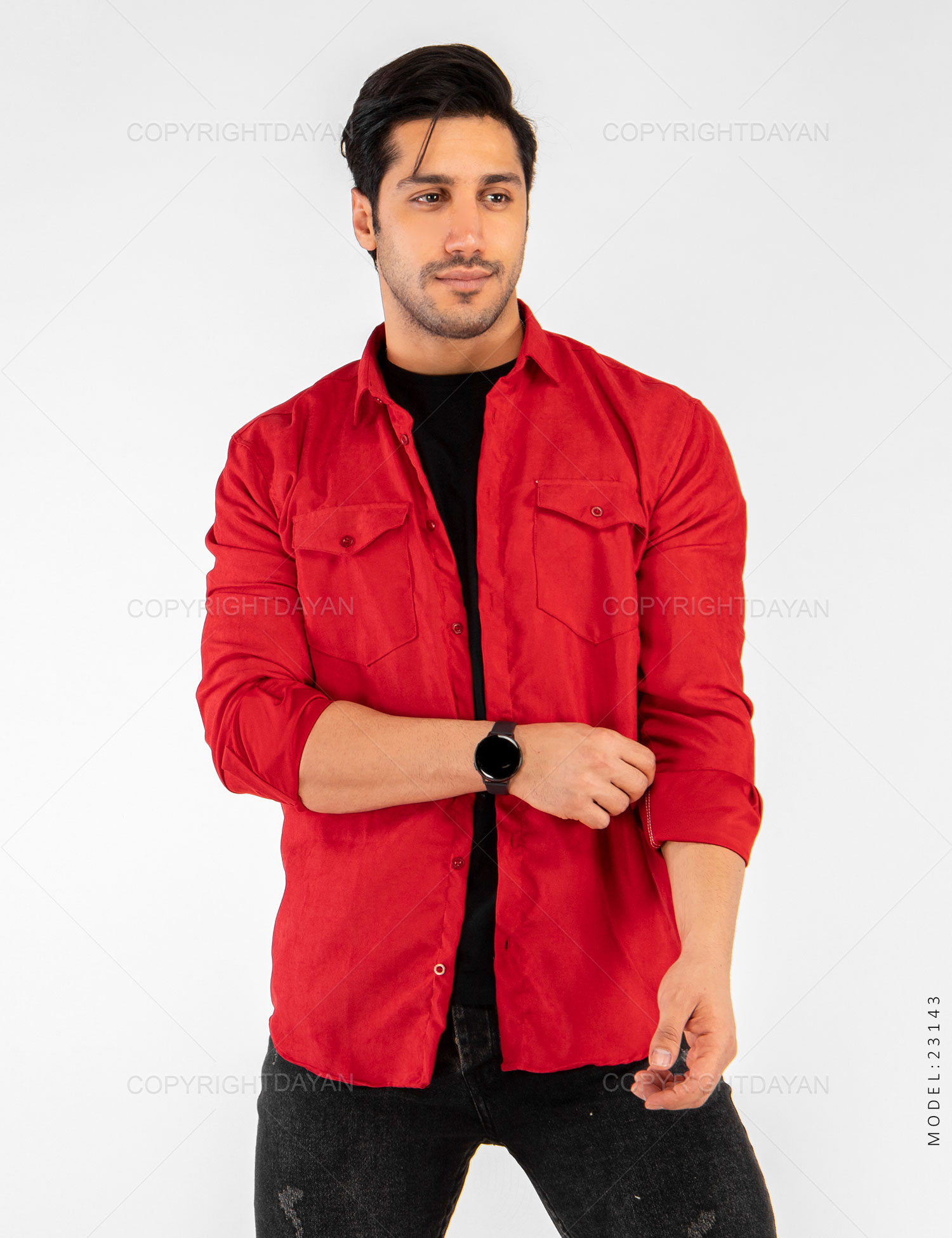 پیراهن مردانه Rayan مدل 23143