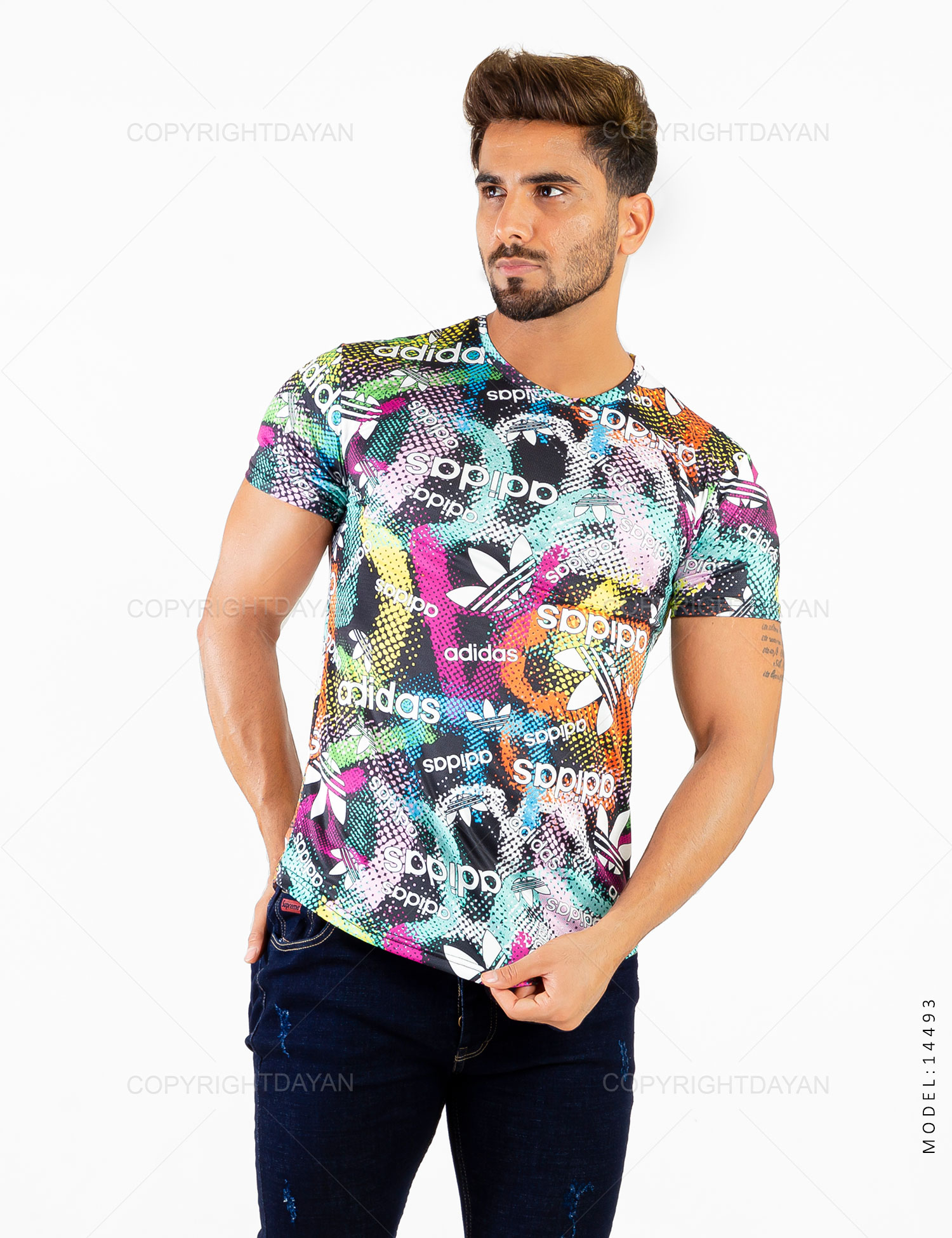 تیشرت مردانه Adidas مدل 14493