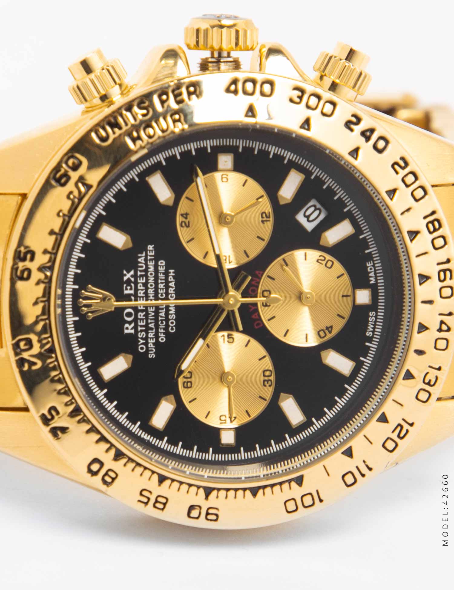 ساعت مچی عقربه ای مردانه Rolex مدل 42660