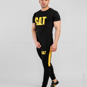 ست تیشرت شلوار مردانه Cat مدل 12779