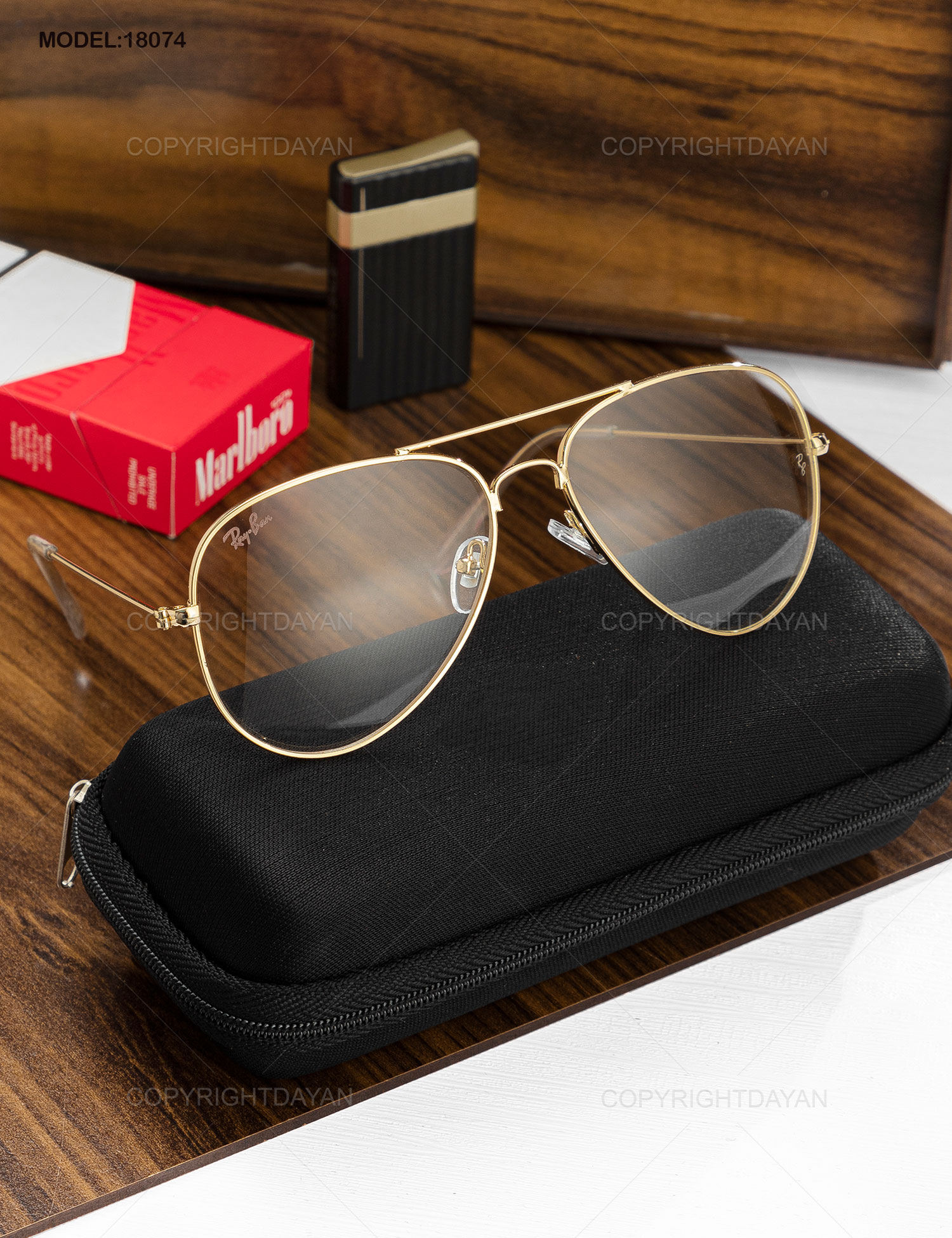 عینک مردانه Ray ban مدل 18074