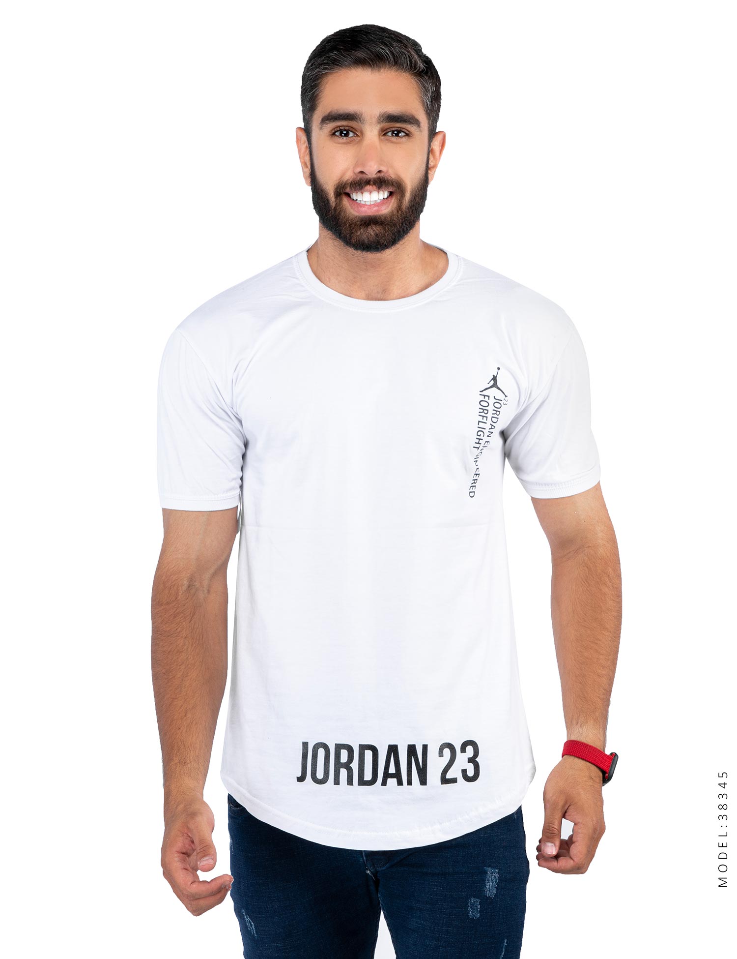 تیشرت مردانه یقه گرد Jordan مدل 38345