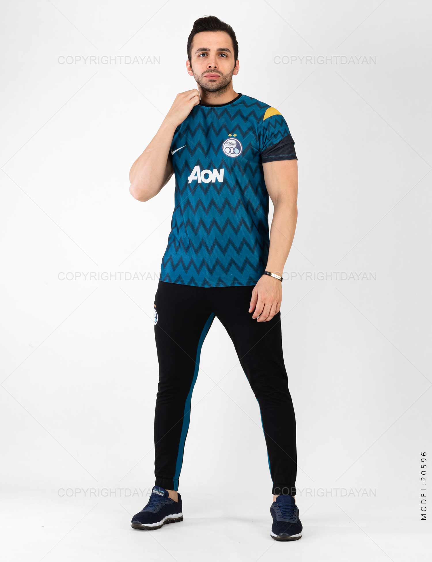 ست تیشرت شلوار مردانه Esteghlal مدل 20596