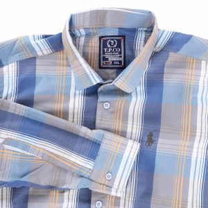 پیراهن چهارخانه مردانه Polo مدل 35267