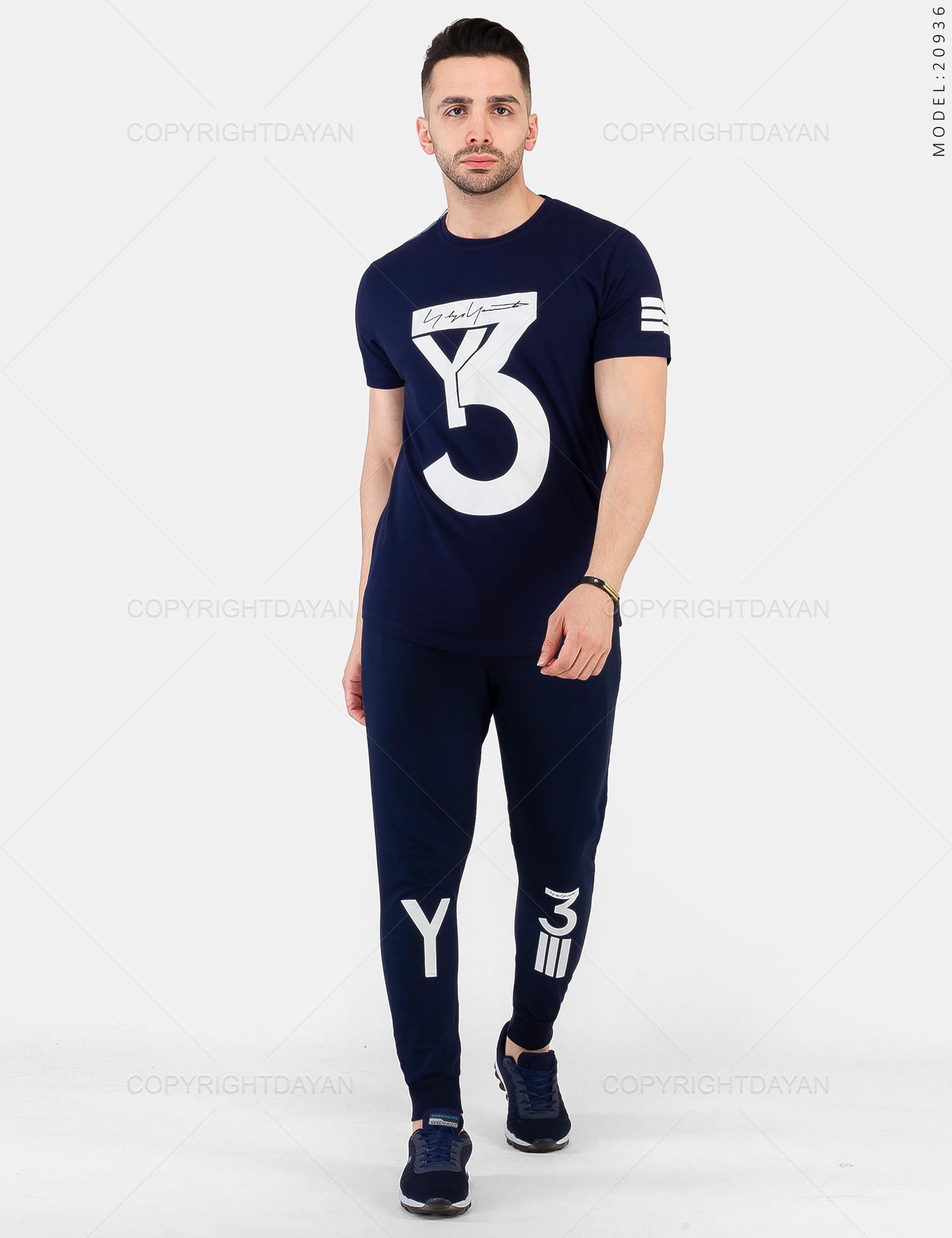 ست تیشرت شلوار مردانه Adidas مدل 20936