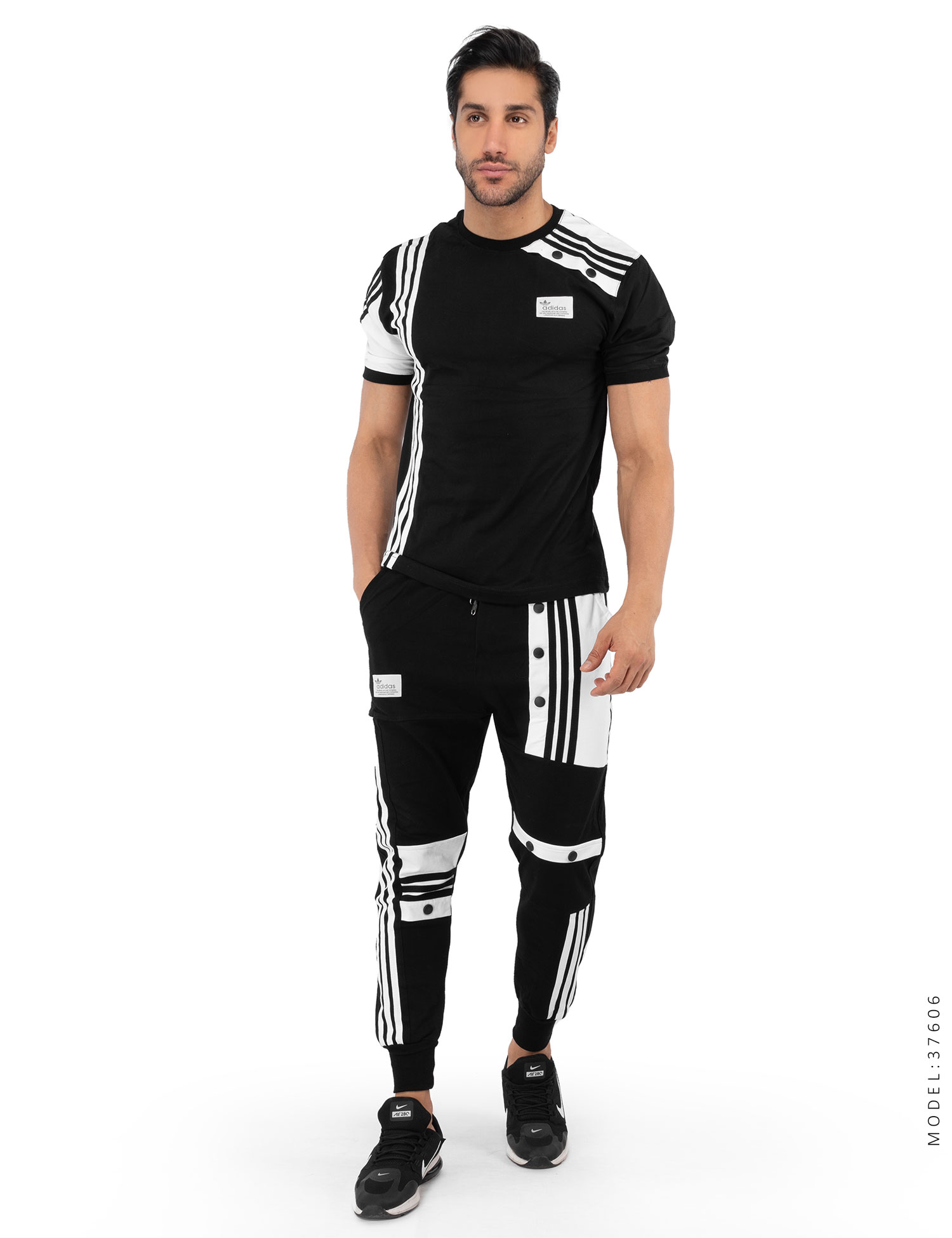 ست تیشرت شلوار مردانه Adidas مدل 37606