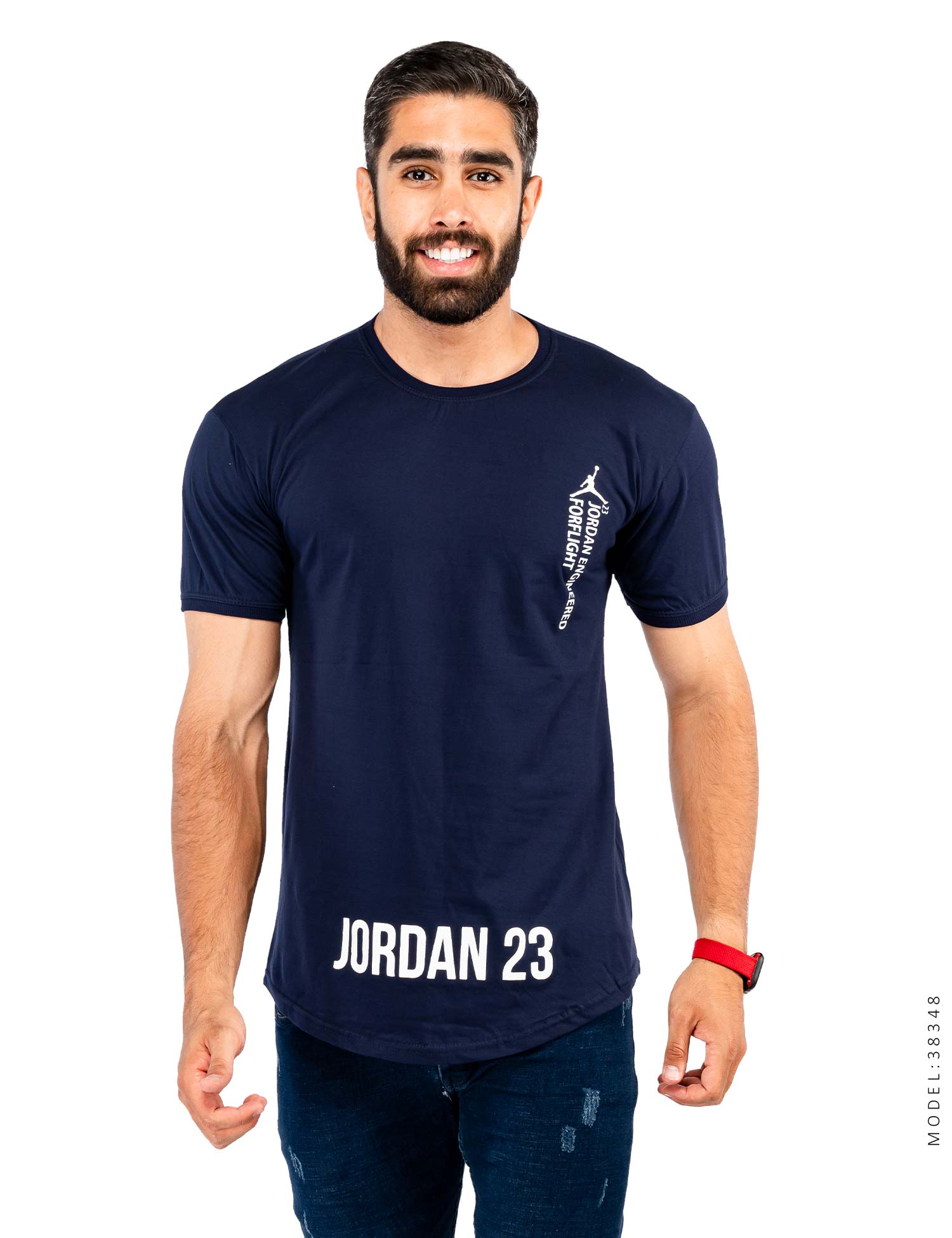تیشرت مردانه یقه گرد Jordan مدل 38348