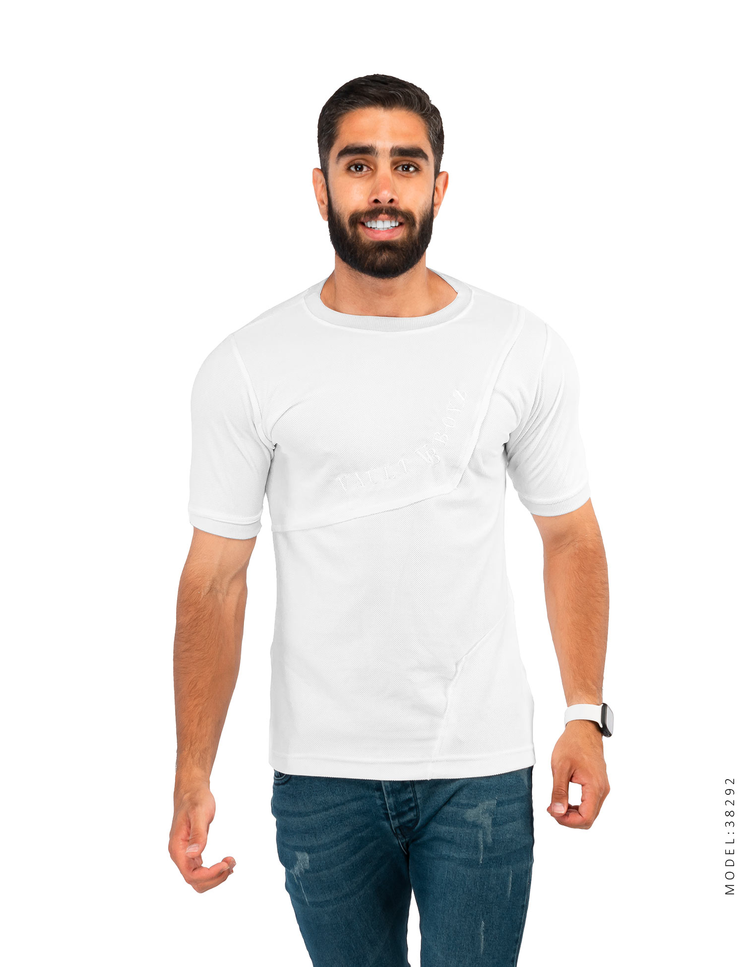 تیشرت مردانه یقه گرد Zima مدل 38295