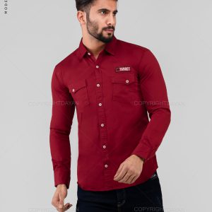پیراهن مردانه Alma مدل 17808