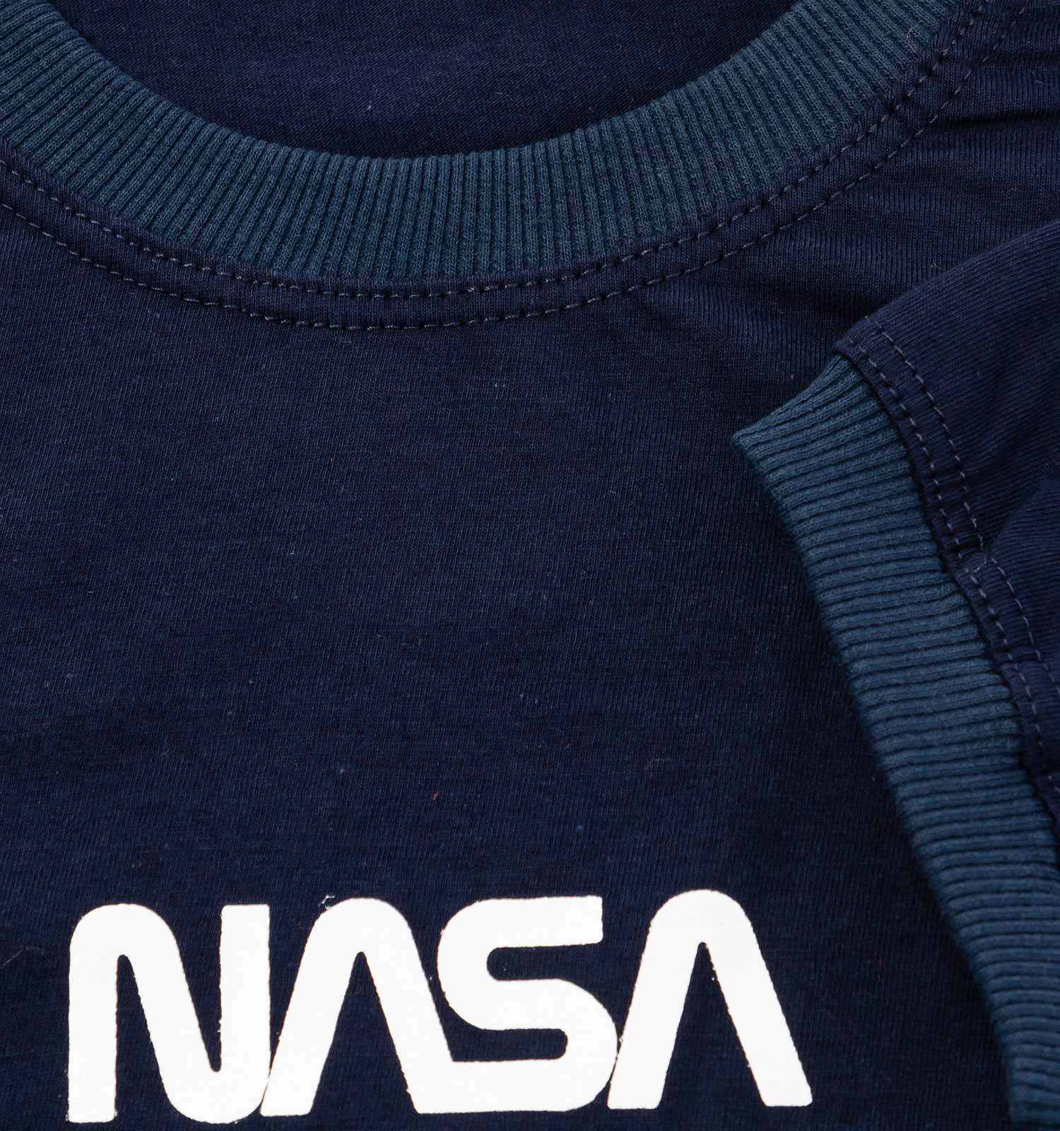 تیشرت مردانه چاپی Nasa مدل 37528